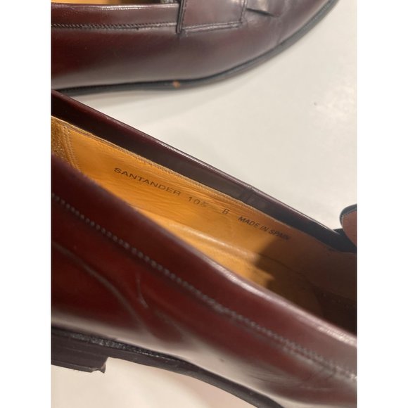 Mezlan Santander Loafer Men 10.5 B Cordovan Kiltie Tassel Leather Shoes Spain main image 6